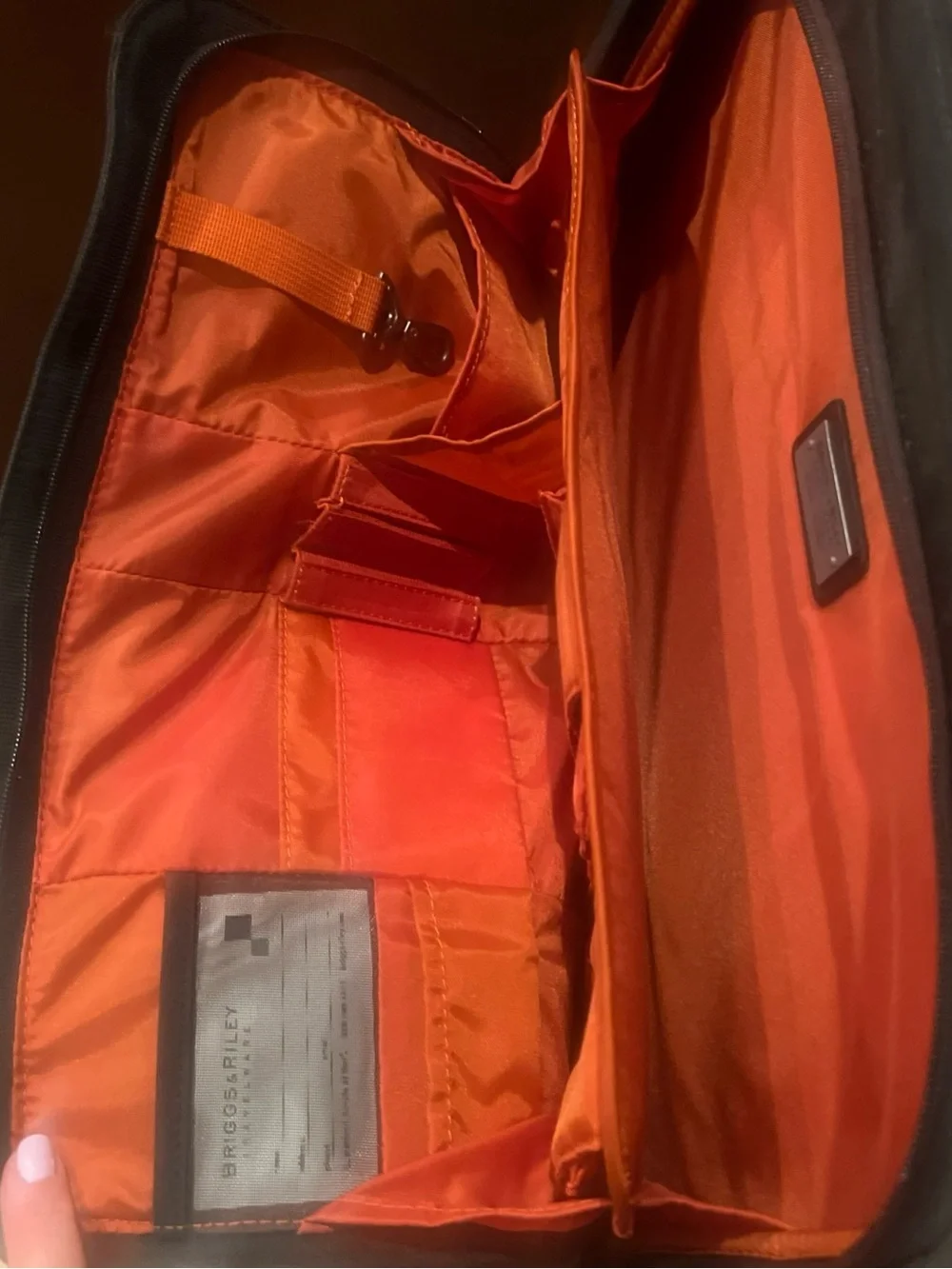 Briggs and Riley Wheeled Rolling Carry On Expandable Bag Luggage VBR460-4